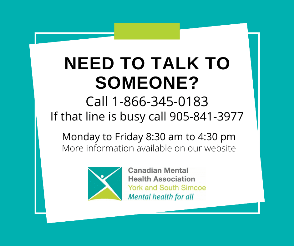 CMHA need someone to call post with phone number and call hours
