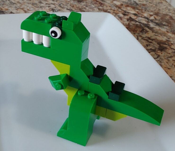 Learn How to Build a LEGO Dinosaur