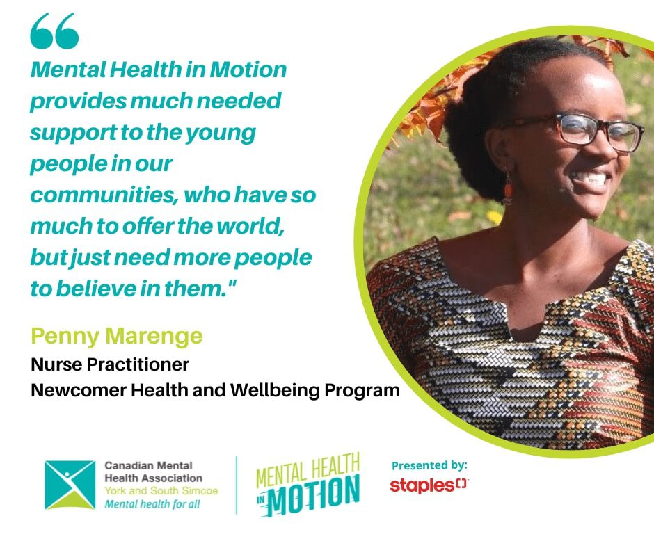 Mental Health in motion provides much needed support to the young people in our communities, who have so much to offer the world, but just need more people to believe in them. 
